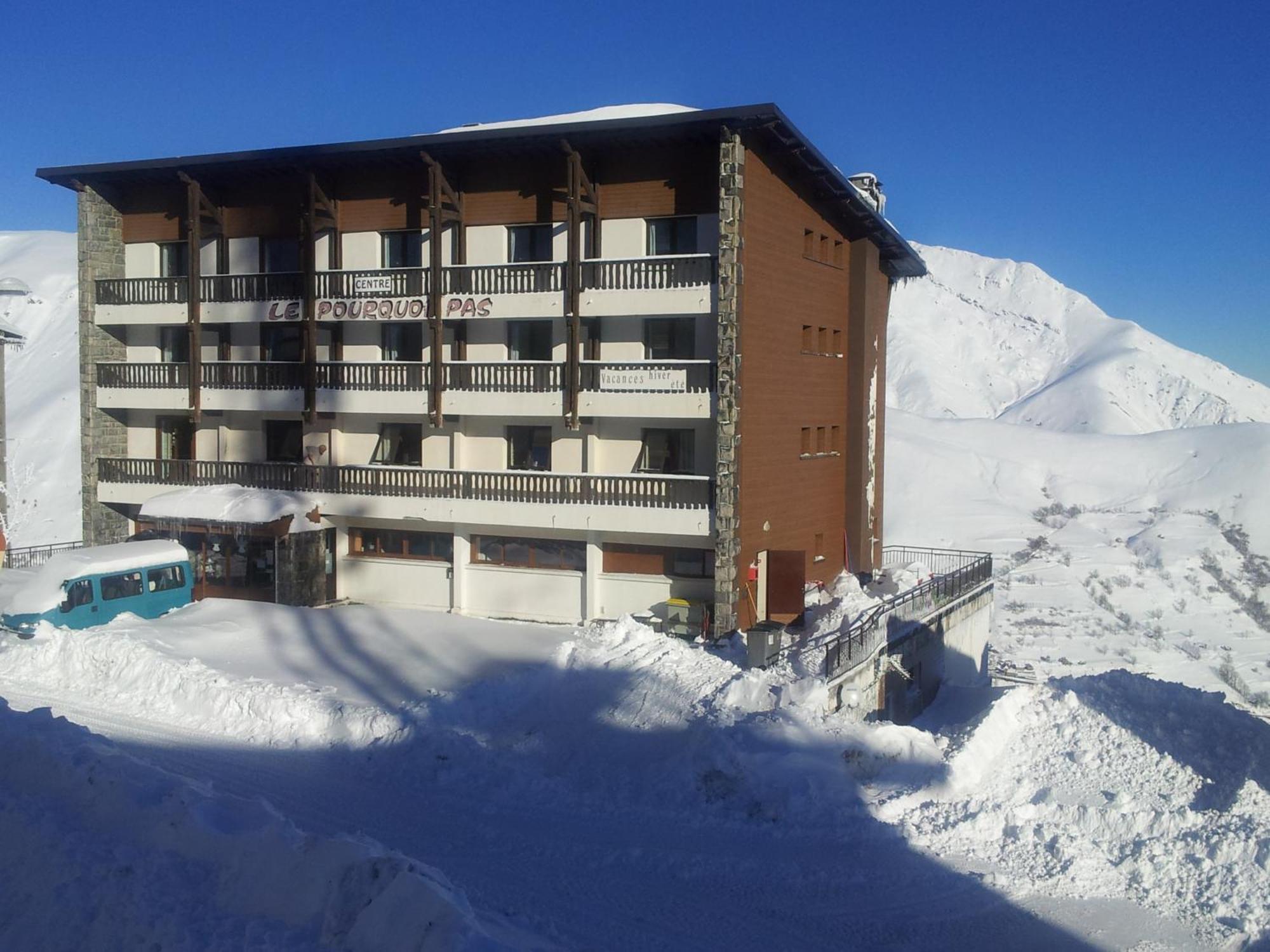 Le Pourquoi Pas Vandrarhem Saint-Lary-Soulan Rum bild